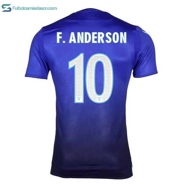 Camiseta Lazio 3ª F.Anderson 2017/18